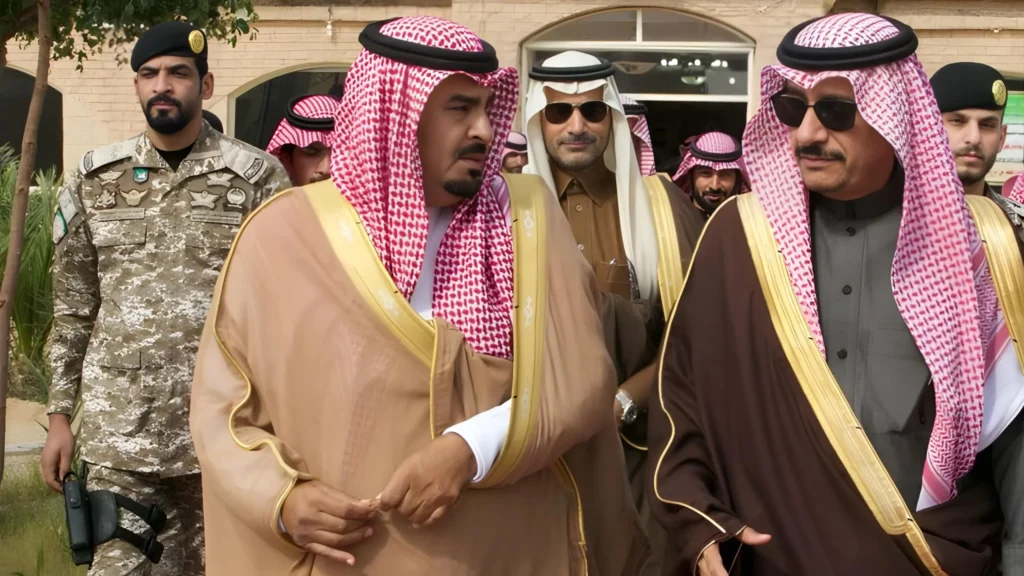 زيارة الأمير عبدالرحمن بن عبدالله آل سعود لمركز الفاو الشمال