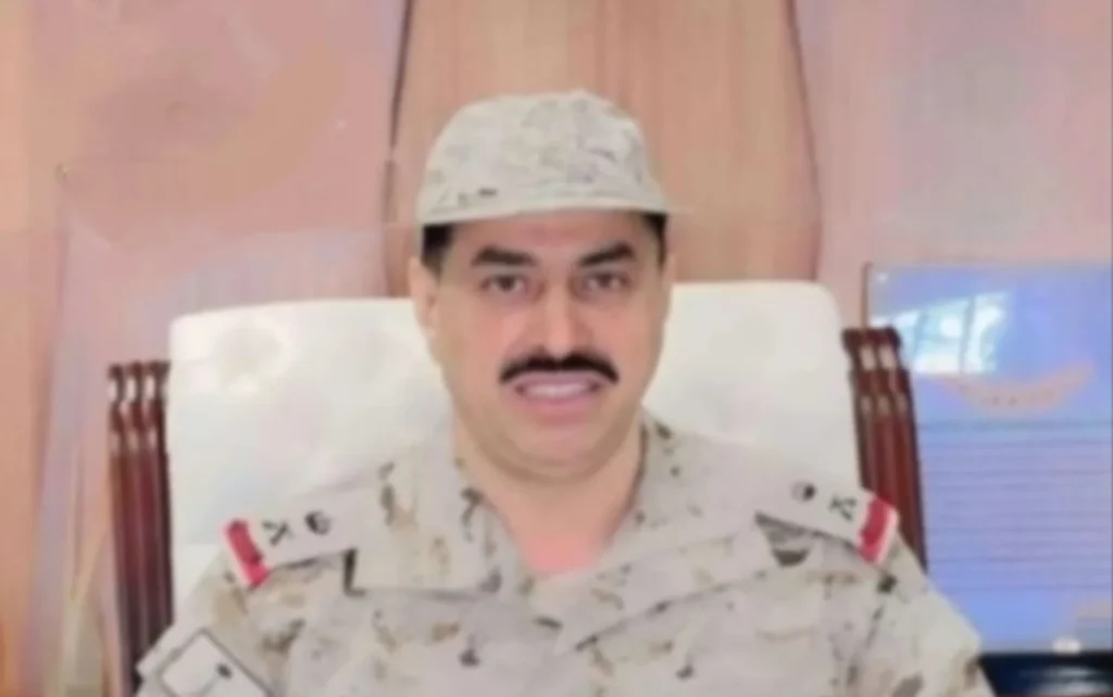 قائد قوة رفحاء سعادة اللواء الركن عبدالله بن فهد البرازي السهلي.