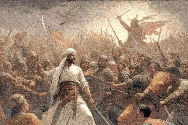 عمرو بن معد يكرب الفارس الذي قاتل في القادسية وعمره فوق المئة