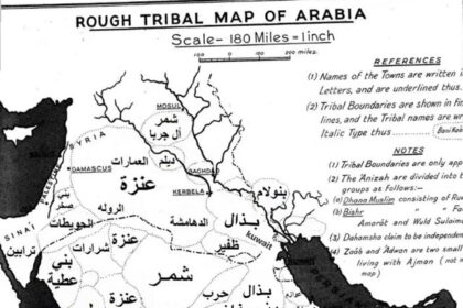 خريطة القبائل العربية الاصلية - منصة السهول