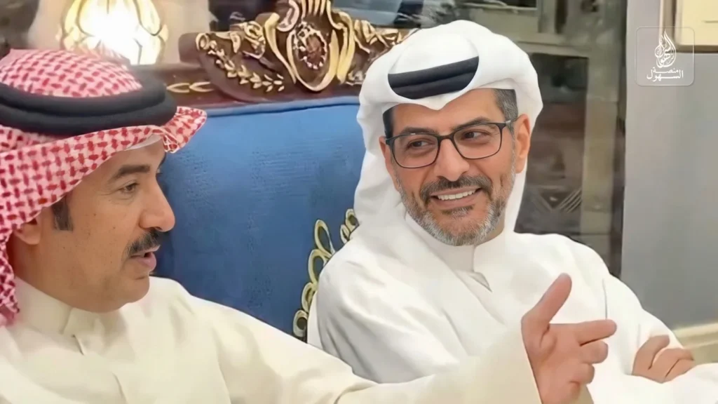 عشاء ابناء عبيد بن فلاح العبيد البرازي على شرف والدهم الشيخ فهد بن غازي العبيد البرازي السهلي وأخوانه