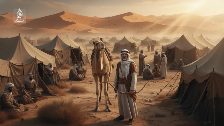 قوس حاجب بن زرارة.. حكاية وفاء أنقذت قبيلة من الهلاك قوس حاجب بن زرارة.. حكاية وفاء أنقذت قبيلة من الهلاك