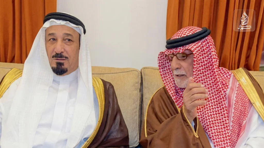 حفل عشاء مجحم مشبب الجلال و أخوانه على شرف الشيخ فهد بن غازي العبيد البرازي السهلي و أخوانه