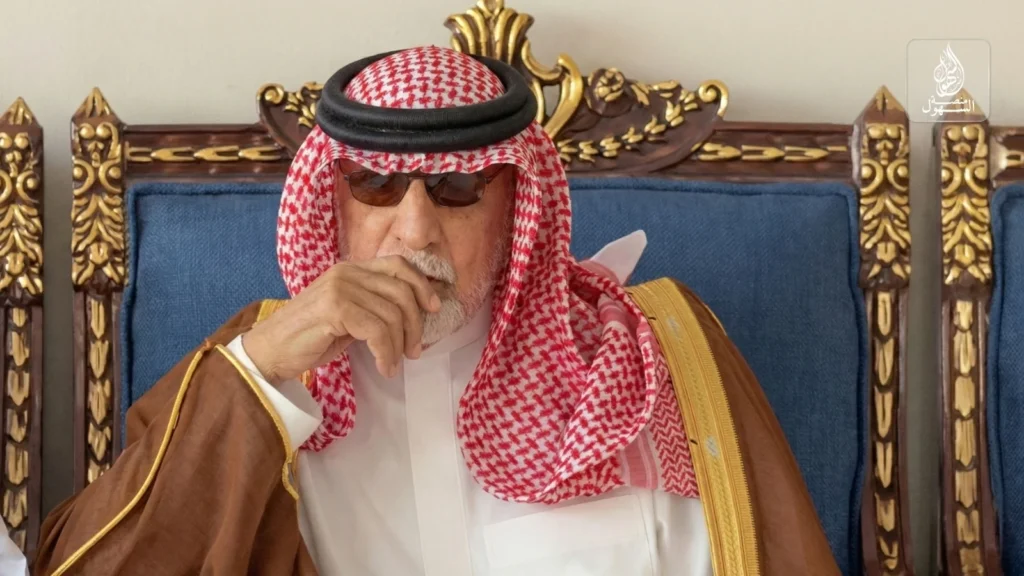 حفل غداء سعود الحجيلان على شرف الشيخ فهد بن غازي العبيد البرازي السهلي و أخوانه